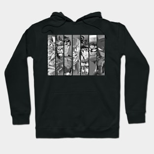 Team Justice (Black &White version) Hoodie